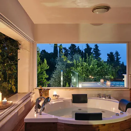 וילה Castelletto Heated Pool Jacuzzi Kypseli
